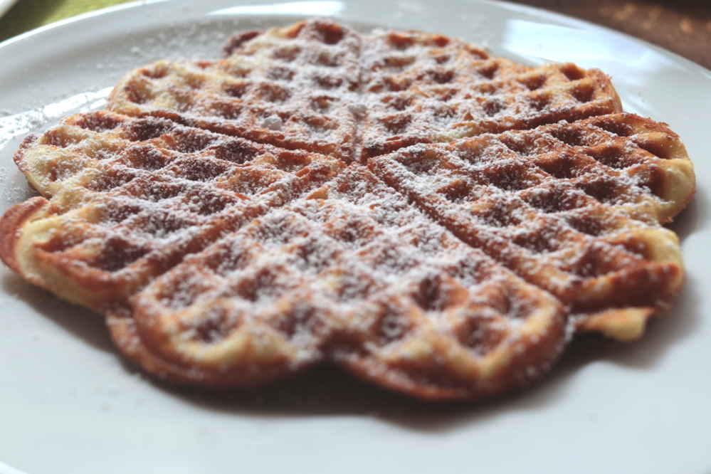Großmutters Sandwaffeln
